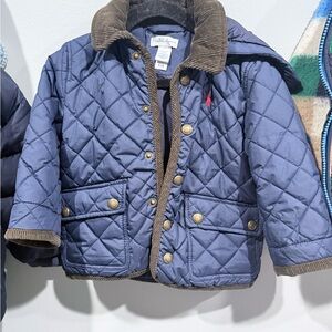 Polo by Ralph Lauren Navy Quilted Puffer Jacket